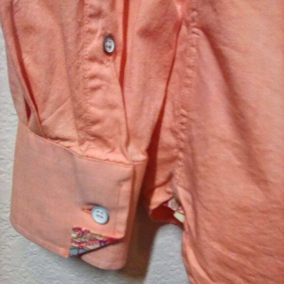 Tallia Men’s Upscale Casual Button-Down Shirt Sz: L 16 1/2 - Picture 8 of 9